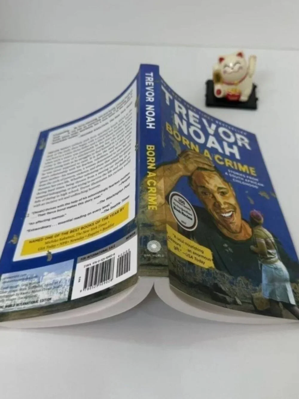 Trevor Noah Born a Crime Paperback Memoir Autobiography Book